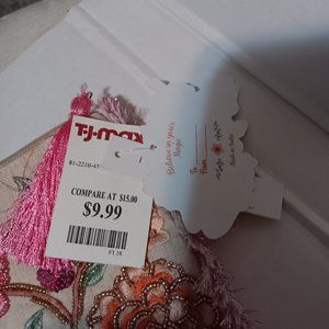 Noor-E-Noire canvas zip pouch